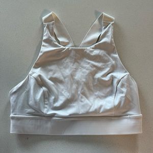 Lululemon gentle used white sports bra